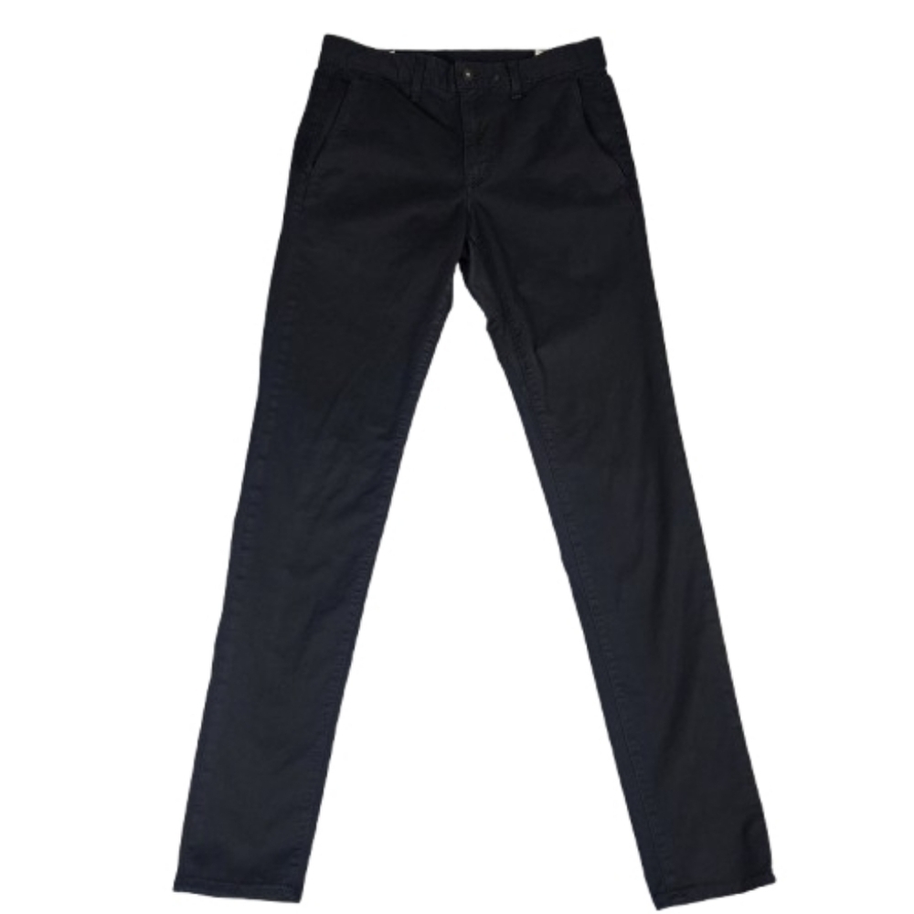 Rag & Bone Black Slim Fit Pants Womens 30x32 Flat Front Pockets Chino